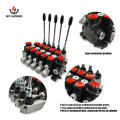 100 Liter Sectional Control Valve High Pressure 5PC100 Directional Hydraulic Sectional Valve Factory